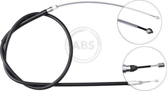 Трос ручника (тросик ручного тормоза) ABS. Артикул K19937