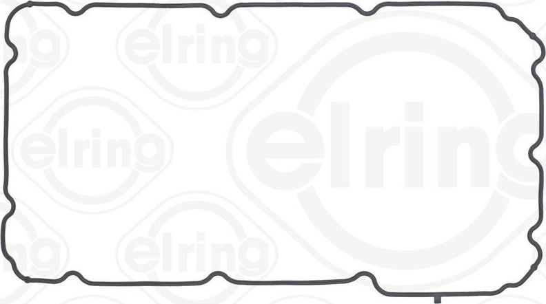Прокладка маслянного поддона двигателя Elring (резина). Артикул 076.180