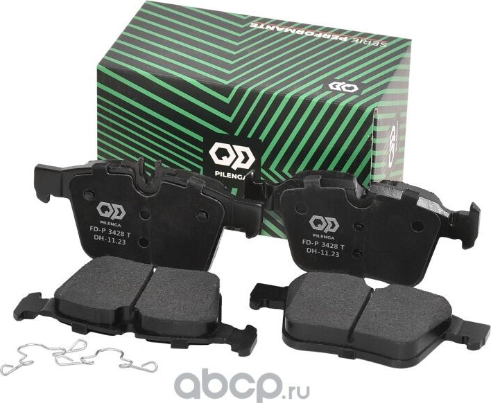 Колодки тормозные дисковые задние Performante (Pilenga). Артикул FDP3428T