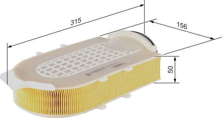Воздушный фильтр Bosch. Артикул F 026 400 599