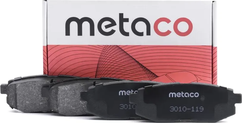 Колодки тормозные задние дисковые к-кт (Metaco). Артикул 3010119