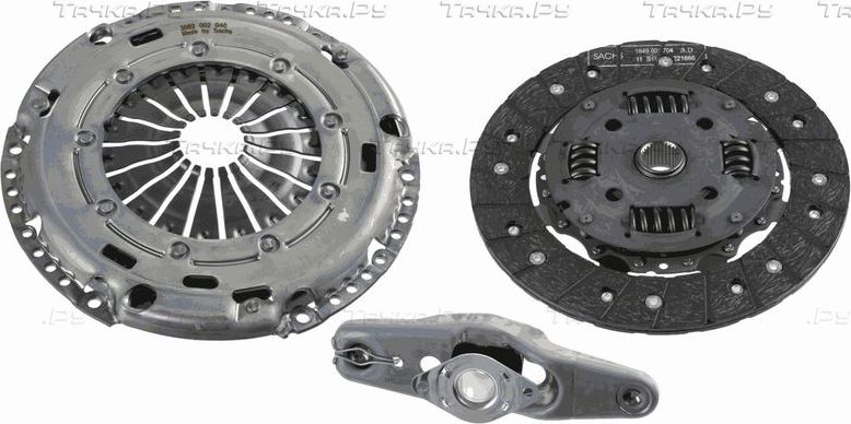 Сцепление (комплект) SACHS для Volkswagen Passat B8 2014-2026. Артикул 3000 950 072