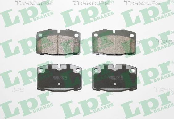 Тормозные колодки LPR передние для Opel Rekord E 1977-1986. Артикул 05P190