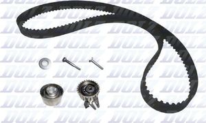 Ремень ГРМ с роликами (комплект) Dolz для Alfa Romeo 159 2005-2011. Артикул SKD102