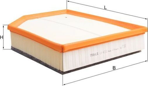 Воздушный фильтр Mahle для Volvo V90 II 2016-2026. Артикул LX 4233