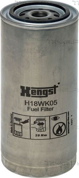 Топливный фильтр Hengst для DAF CF 65 2001-2013. Артикул H18WK05