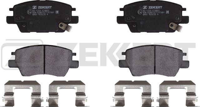 Тормозные колодки Zekkert передние для Chevrolet Volt I 2011-2015. Артикул BS-1203