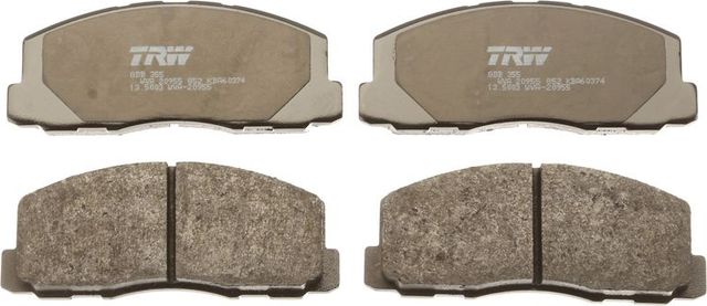 Тормозные колодки TRW. Артикул GDB355