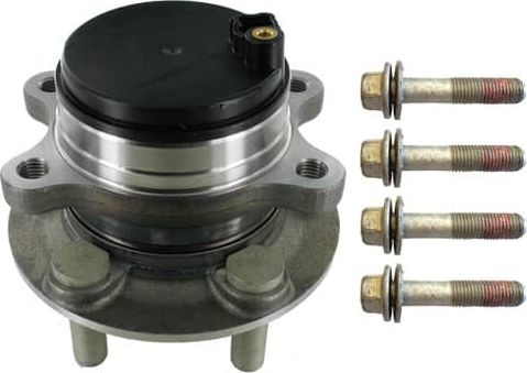 Ступица колеса с интегрированным подшипником (в сборе) SKF задняя для Ford S-MAX II 2015-2026. Артикул VKBA 7084