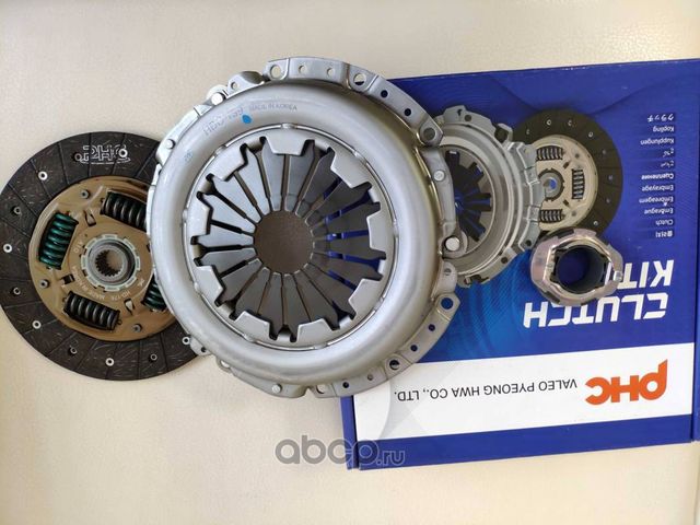 Сцепление HYUNDAI Solaris (11-) KIA Rio (11-),Ceed (06-),Soul (09-) (1.4/1.6) ко (PHC). Артикул HDK204