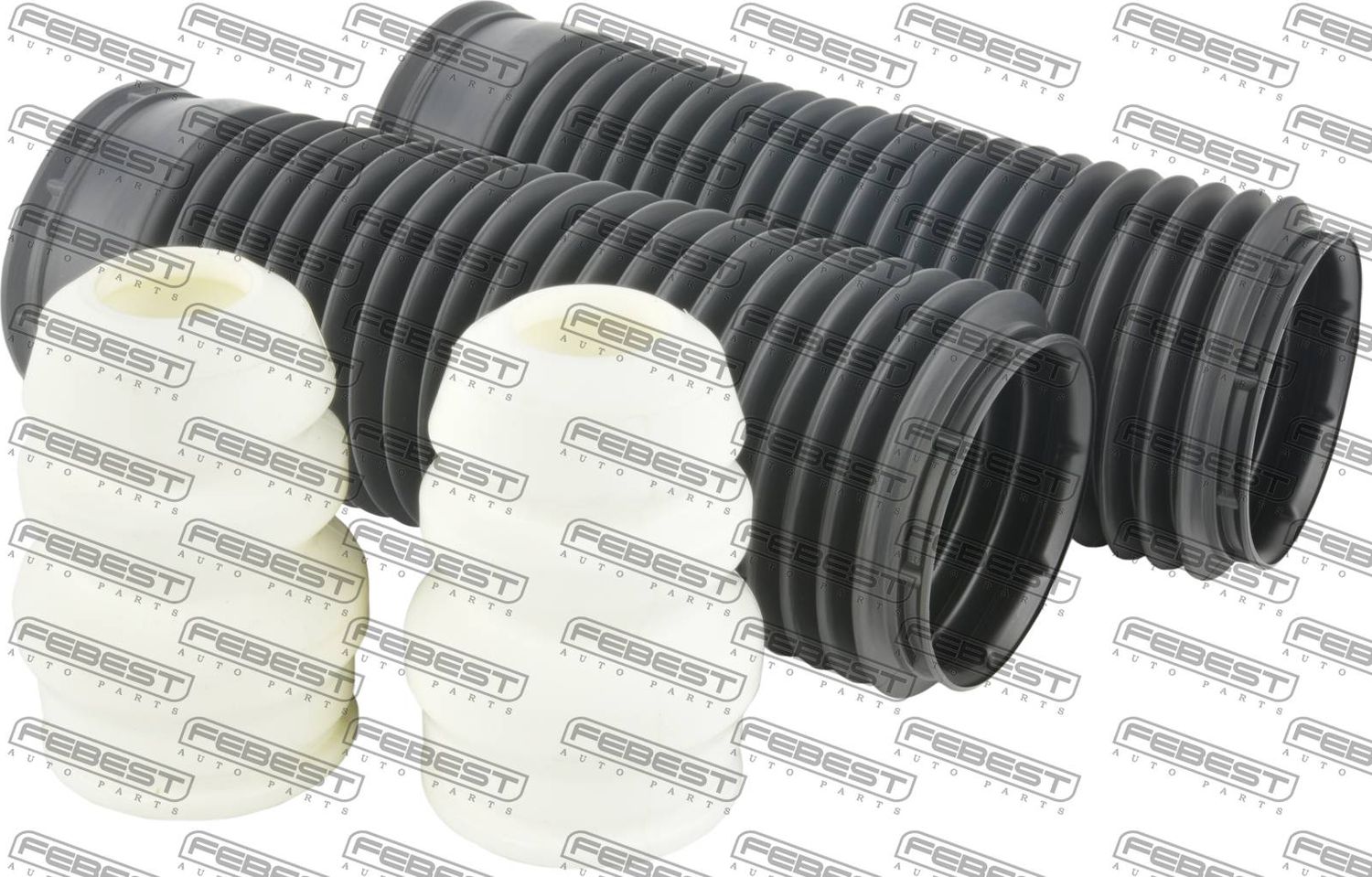 Комплект отбойников и пыльников амортизаторов (стоек) Febest. Артикул FDSHB-TRVIIF-KIT