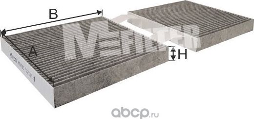 Салонный фильтр MFilter. Артикул K 9176C