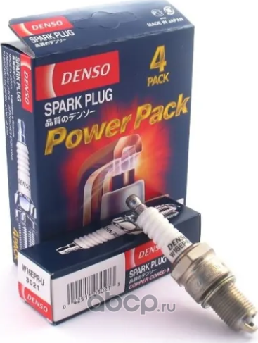 Свеча зажигания Opel Astra/Corsa, Renault Laguna 1.2-2.0i 93-01 (Denso). Артикул W16EPRU4