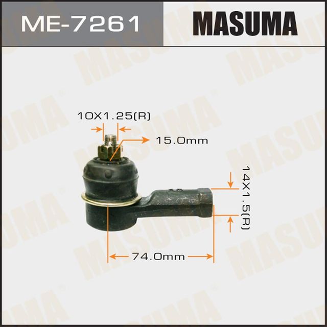 Наконечник рулевой тяги Masuma. Артикул ME-7261
