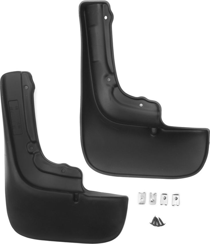 Брызговики Frosch (в пакете) задняя пара для Citroen Jumper II 2006-2026 (для авто с расширителем арок). Артикул NLF.10.20.E18