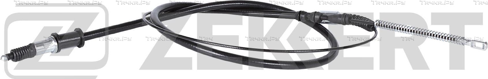 Трос ручника (тросик ручного тормоза) Zekkert. Артикул BZ-1195