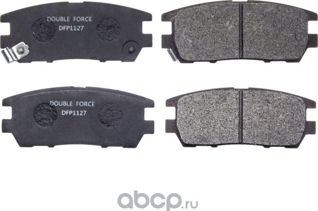 Колодки тормозные дисковые Double Force Double Force. Артикул DFP1127