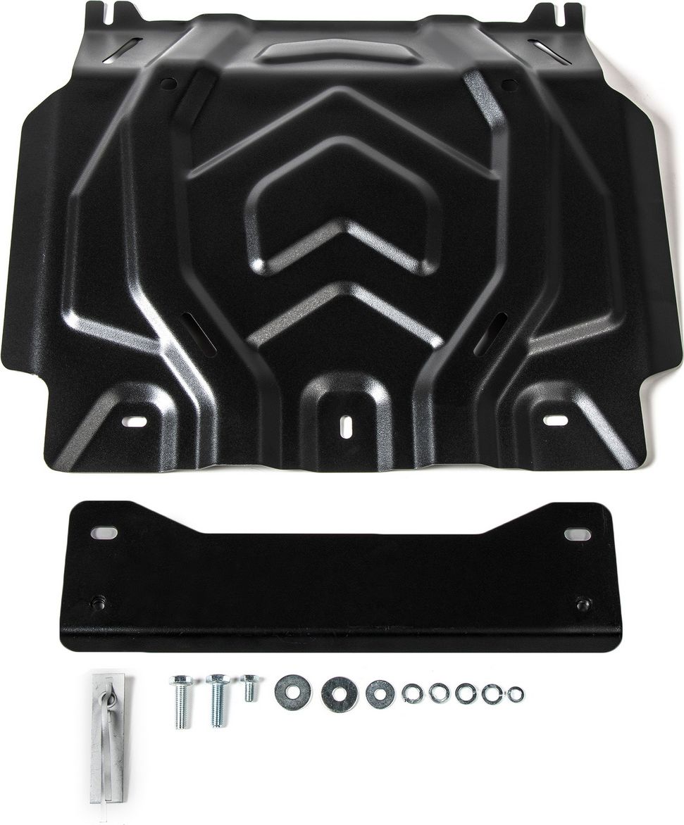 Защита АвтоБРОНЯ для картера Fiat Fullback 2016-2026. Артикул 111.04041.2