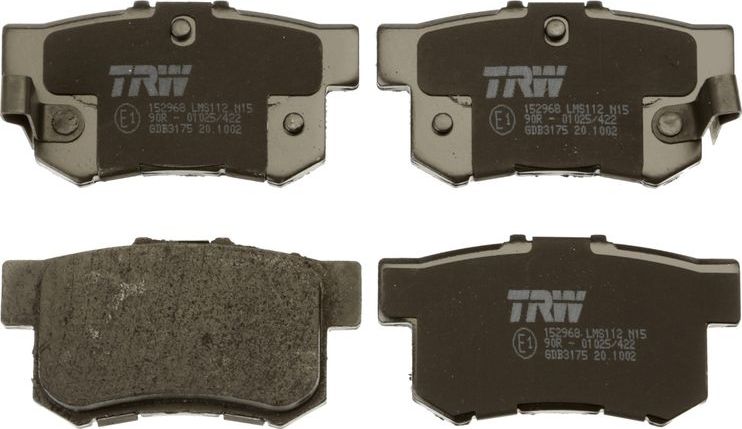 Тормозные колодки TRW COTEC. Артикул GDB3175