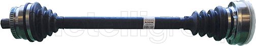 Полуось (привод в сборе, приводной вал) Metelli передняя левая для Audi A4 I (B5) 1995-2001. Артикул 17-0199