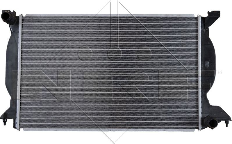 Радиатор охлаждения двигателя NRF (алюминий) для Audi A4 II (B6) 2000-2004. Артикул 50540