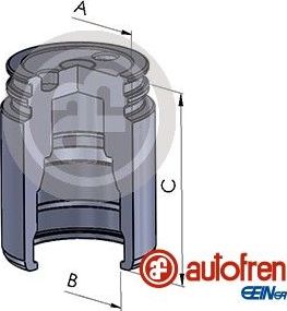 Поршень тормозного суппорта Autofren Seinsa (сталь). Артикул D025251