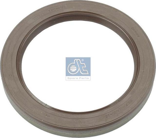 Сальник коленвала DT Spare Parts (СКФ (сополимер фтора и каучука)) внутренний для Volvo B12 1992-2026. Артикул 2.10056