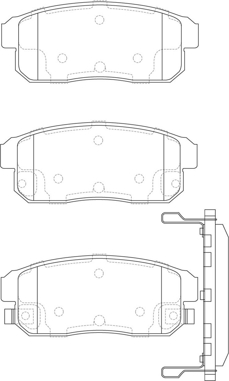 Тормозные колодки NiBK. Артикул PN9800