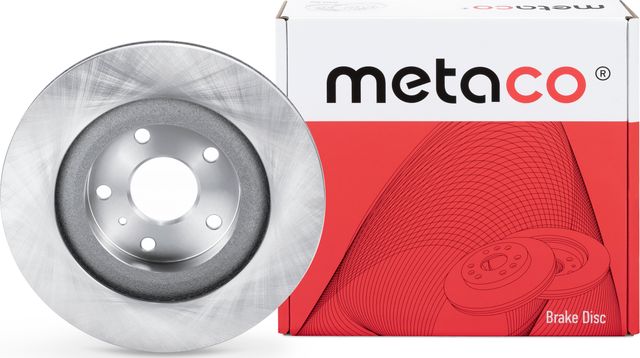 Диск тормозной передний вентилируемый (Metaco). Артикул 3050470
