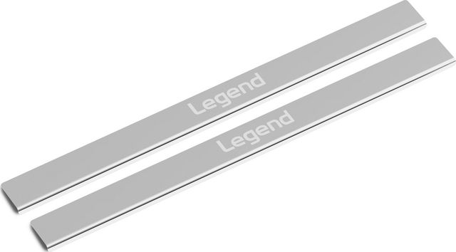 Накладки на пороги AutoMax для Lada Niva Legend 2121 2021-2026. Артикул AMLALEG31