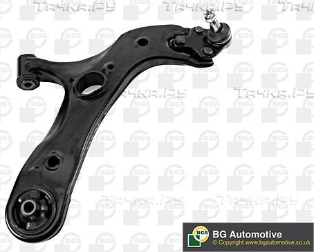 Поперечный рычаг передней подвески BGA правый нижний для Toyota Corolla E140, E150 2006-2014. Артикул TRC9106