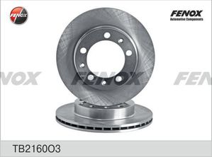 Тормозной диск Fenox передний для УАЗ Hunter 2004-2025. Артикул TB2160O3