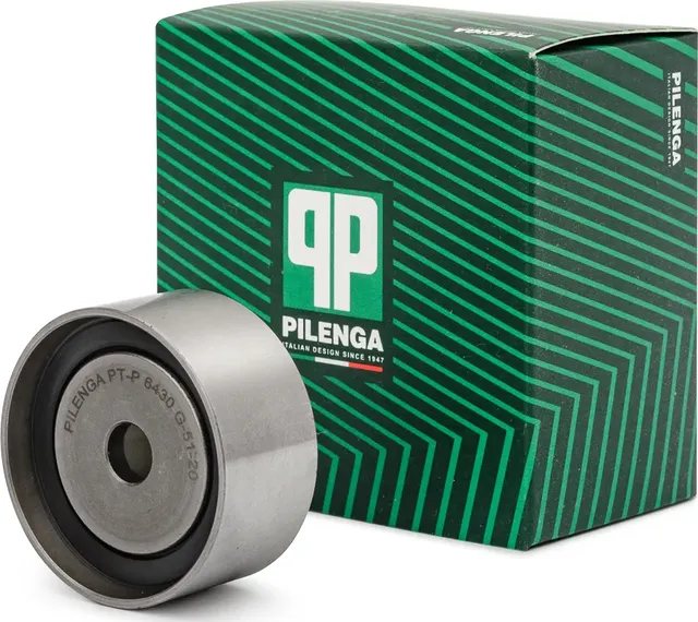 Ролик натяжителя ремня обводной Kia Rio 2000 (Pilenga). Артикул PTP6430