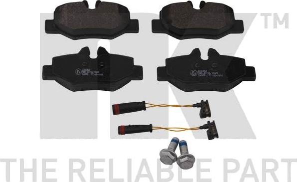 Тормозные колодки NK. Артикул 223352