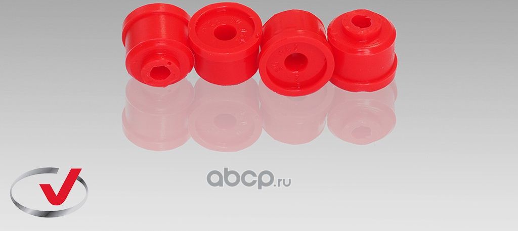 Комлпект (4шт) полиуретановых втулок передней стойки стабилизатора (Vtulka). Артикул 2630042