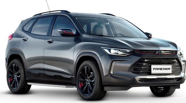 Пороги алюминиевые Rival Premium для Chevrolet Tracker IV поколение 2021-2026. Артикул A173ALP.1002.1