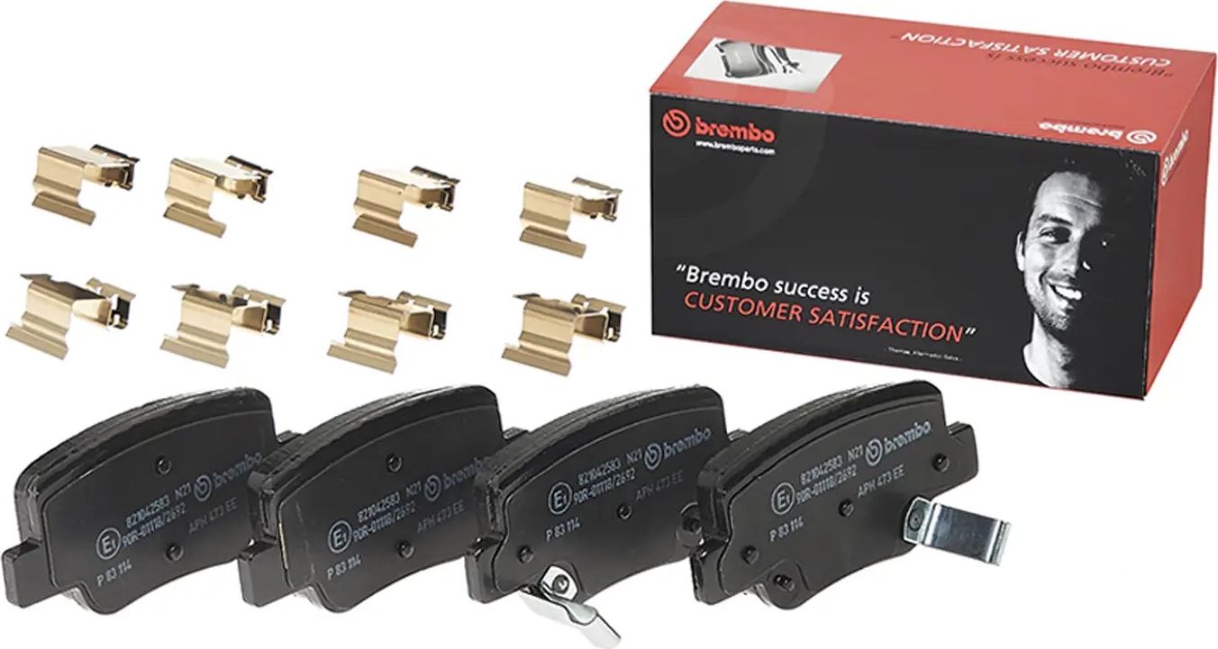 Тормозные колодки Brembo PRIME LINE. Артикул P 83 114