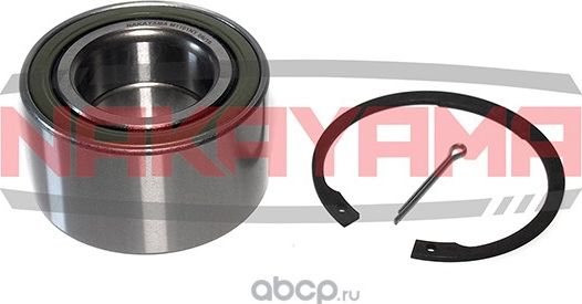 Подшипник передней ступицы колеса, комплект TOYOTA CAMRY 2.2 (SXV10) 06/91-10/94 (Nakayama). Артикул M1101NY