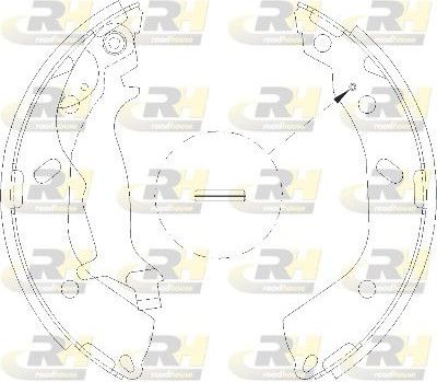 Тормозные колодки RoadHouse. Артикул 4193.00