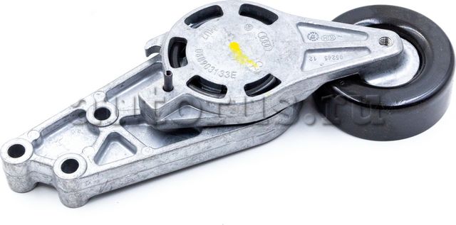 Натяжной ролик (натяжитель) приводного поликлинового ремня VAG. Артикул 06B903133E