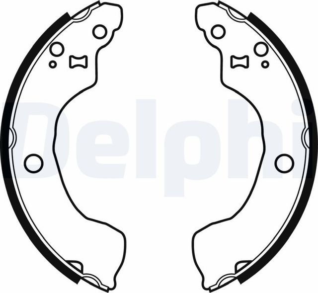 Тормозные колодки Delphi. Артикул LS1964