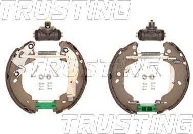 Тормозные колодки Trusting - задние для Ford Transit V 1994-2000. Артикул 6350