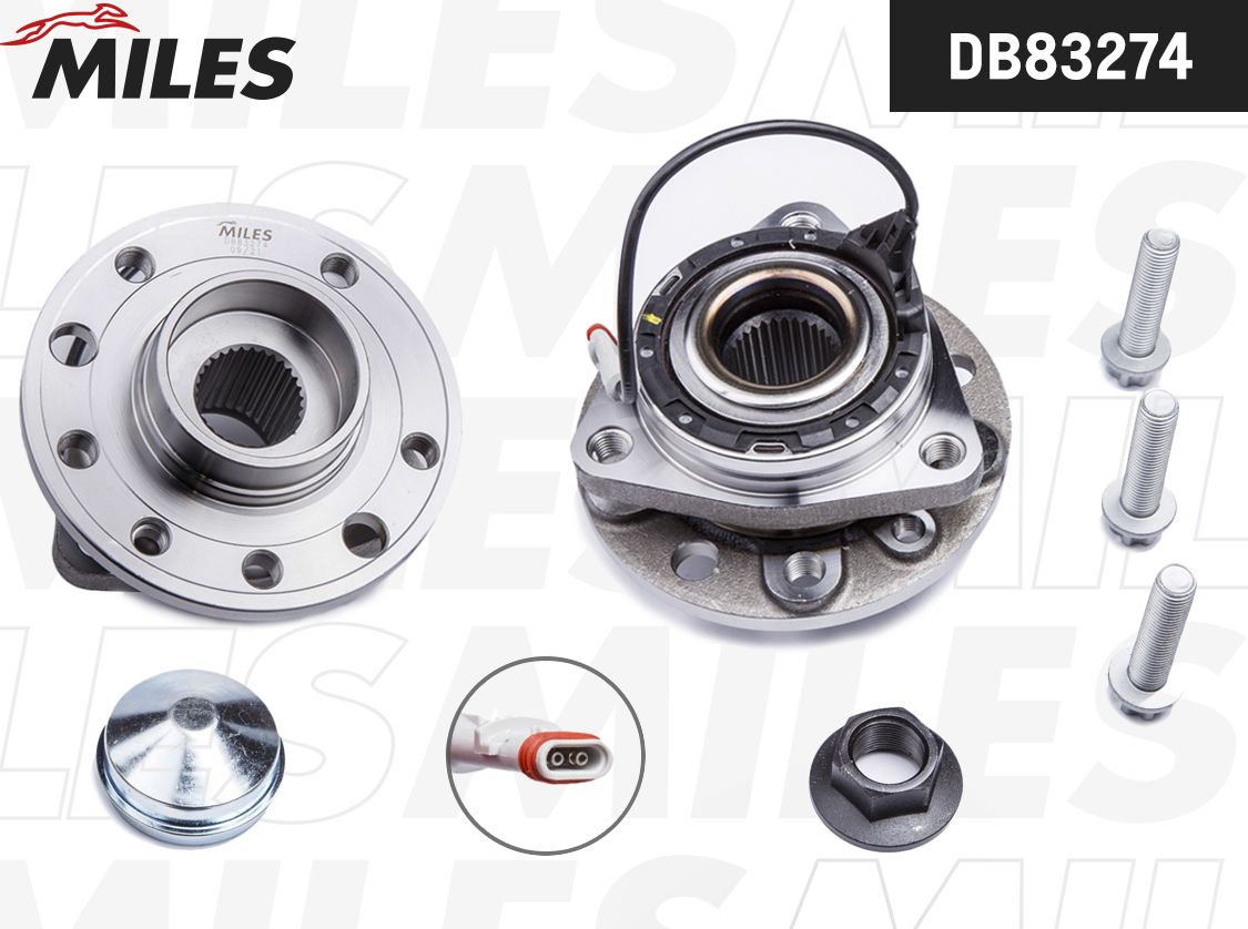 Ступица колеса с интегрированным подшипником Miles. Артикул DB83274