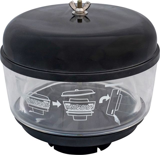 Насадка на шноркель China с предочистителем воздуха прозрачная (диаметр 3"). Артикул PC30-CH