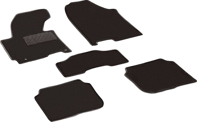 Коврики текстильные Seintex на нескользящей основе для салона Hyundai Elantra V 2011-2015. Артикул 83190