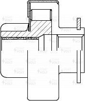 Бендикс стартера StartVOLT. Артикул VCS 1419