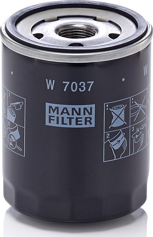 Масляный фильтр Mann-Filter. Артикул W 7037