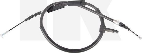 Трос ручника (тросик ручного тормоза) NK. Артикул 901018