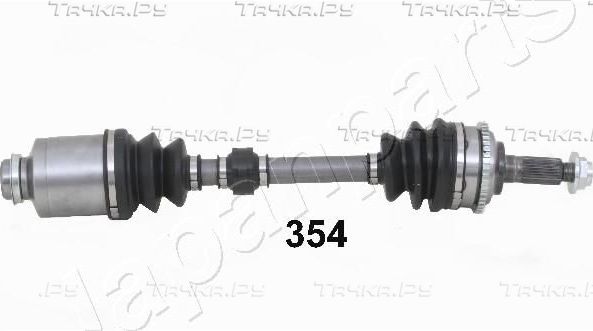 Полуось (привод в сборе, приводной вал) Japanparts. Артикул GI-354