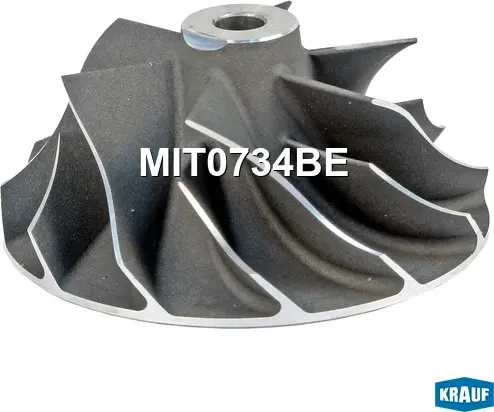 Крыльчатка турбокомпрессора Krauf. Артикул MIT0734BE